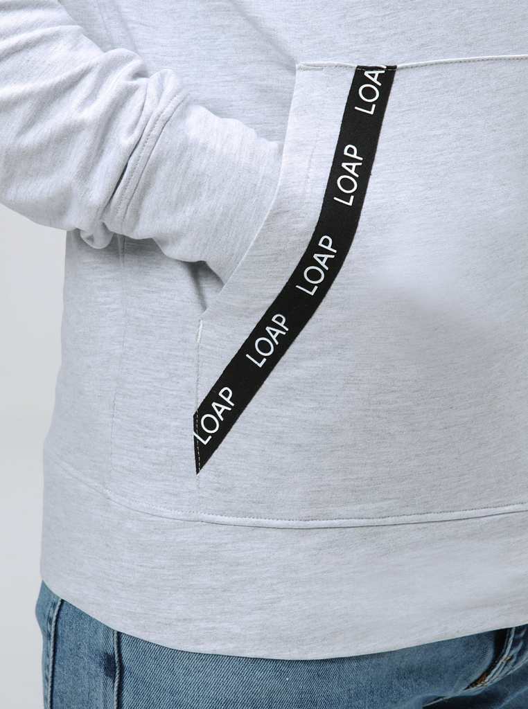 Pánská mikina Loap Ewonul šedá