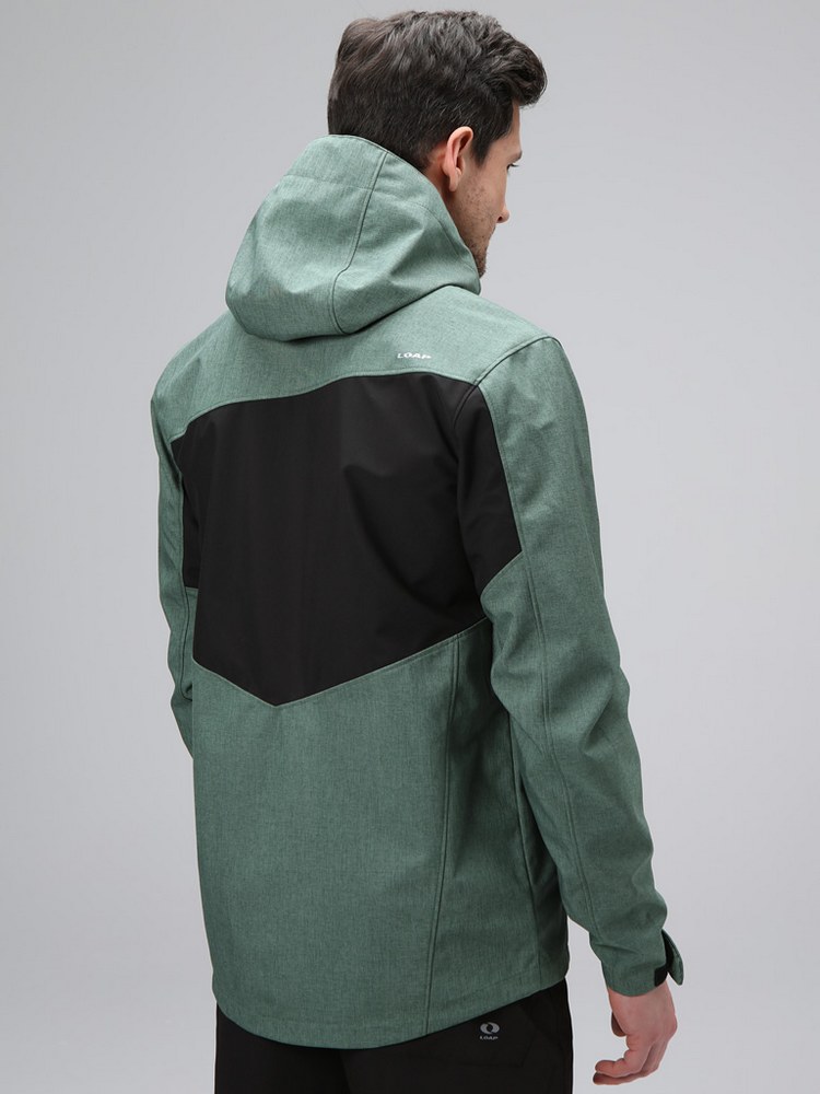 Sportovní pánská bunda Loap Ladan zelená