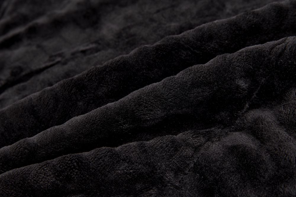 Dámská mikina Wolf B2454 huňatá černá