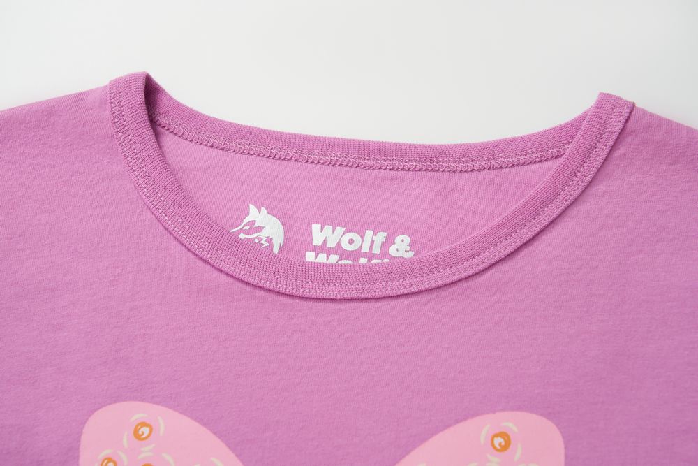 Dívčí pyžamo Wolf & Wolfie S2558 lila