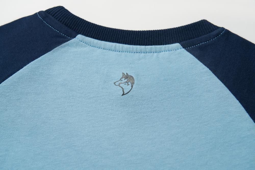 Chlapecké triko Wolf & Wolfie S2531A modré