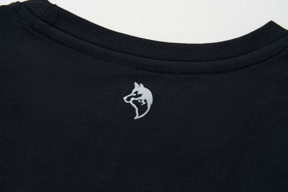 Dívčí tričko Wolf & Wolfie S2612B černé