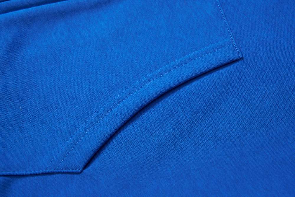 Chlapecká mikina Wolf & Wolfie M2651 s kapucí - modrá