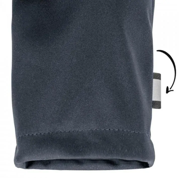 Dětské softshellové kalhoty Unuo Flexi s fleecem šedé 