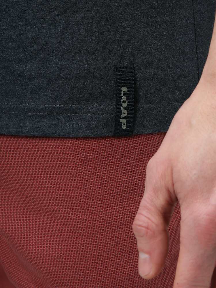 Pánské tričko Loap Besnur šedé