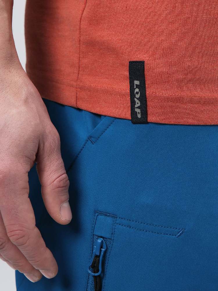 Pánské tílko Loap Bevon cihlové