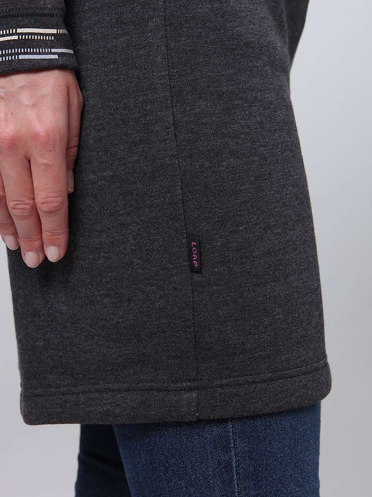 Dámské šaty Loap Ebnera tmavě šedé