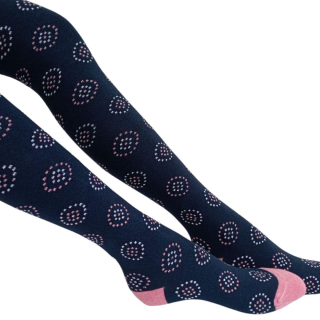 Dívčí punčocháče Trepon Johanka vel. 110/116-134/146 tmavě modré