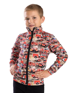 Chlapecká mikina Betty mode hasiči vel. 92,104,122,128 červená