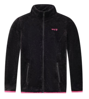Dívčí mikina Wolf B2450 huňatá vel. 134-164 černá 