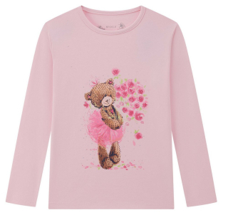 Dívčí triko Wolf S2444B vel. 98-116 růžové