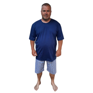 Letní pánské pyžamo Betty mode vel. M-XXXXL tmavě modré