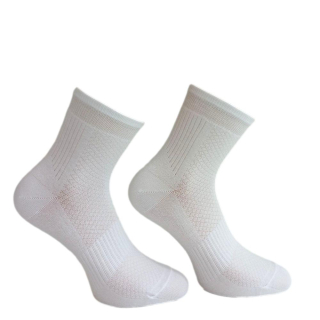 České dámské a pánské ponožky Trepon Elite vel. 26-27 (EUR 37-41) bílé