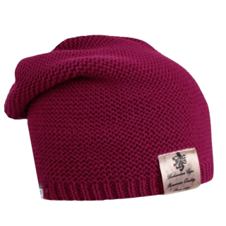 Pletená čepice Colors Dráče vz. 06 vínová (2 velikosti)