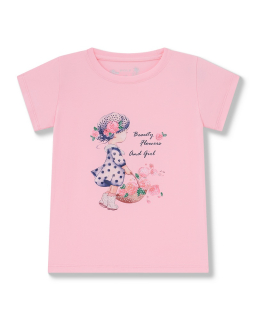 Dívčí tričko Wolf S2511A vel. 140,146 růžové