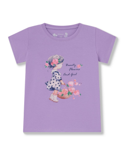 Dívčí tričko Wolf S2511A vel. 140,146 fialové