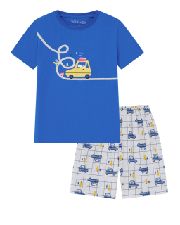 Chlapecké letní pyžamo Wolf S2561 vel. 104-134  modré