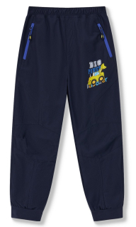 Chlapecké manšestrové kalhoty Wolf T2552 vel. 98-116 tmavě modré bagr