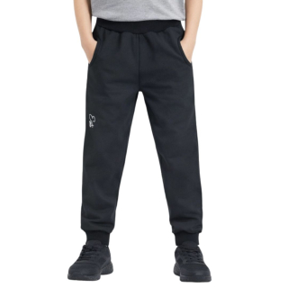 Dětské softshellové kalhoty Sport Esito s fleecem vel. 86-170 černé