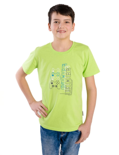 Chlapecké tričko Betty mode GAMER vel. 128-170 limetkové