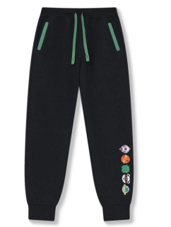 Sportovní chlapecké tepláky Wolf T2577A vel. 104-134 černé