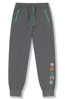 Sportovní chlapecké tepláky Wolf T2577A vel. 104-134 šedé