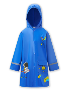 Chlapecká pláštěnka Wolf Y2511 vel. 92/98-128/134 středně modrá astronaut