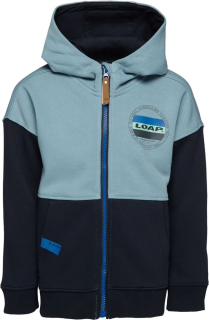 Chlapecká mikina Loap Dizar vel. 110/116,158/164 šedá