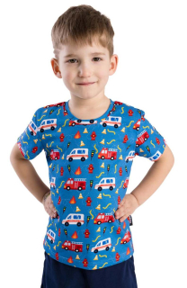 Chlapecké tričko Betty mode záchranáři vel. 92,104,122 modré