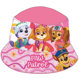 Letní dívčí klobouk Paw Patrol vel. 53 růžový