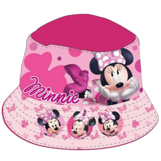 Letní dívčí klobouk Minnie vel. 54 růžový