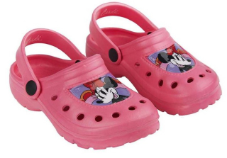 Dívčí nazouváky / pantofle Minnie vel. 24/25-30/31 růžové