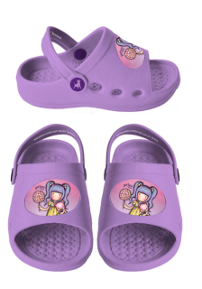 Dívčí sandály / pantofle Gorjuss vel. 22/23-28/29 fialové