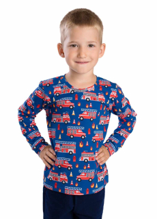 Chlapecké triko Betty mode ZÁCHRANÁŘI vel. 86-134 tmavě modré