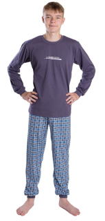 Chlapecké pyžamo Betty Mode vel. 164,170 colours šedé