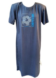 Pánská noční košile Betty mode Champions vel. M,L šedá