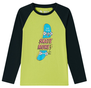 Chlapecké triko Wolf & Wolfie S2533A vel. 134-164 sv. zelené