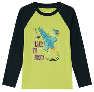 Chlapecké triko Wolf & Wolfie S2531A vel. 104-134 světle zelené