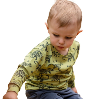 Chlapecké triko Betty mode DINO vel. 92-128  zelené