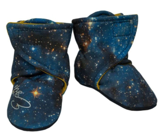 Softshellové barefoot bačkůrky, capáčky s fleecem na jaro a podzim GALAXIE (2-18 měsíců / více velikostí)