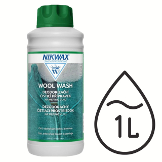 Prací prostředek Nikwax Wool Wash na merino vlnu 1 litr