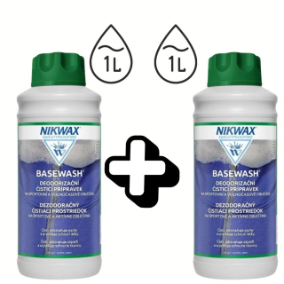 Prací prostředek Nikwax Base Wash na termoprádlo 1+1 litr