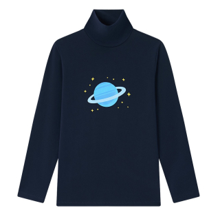 Chlapecký rolák Wolf & Wolfie S2536 vel. 116-146 tmavě modrý