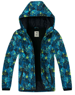 Chlapecká zimní bunda Wolf & Wolfie B2564 vel. 134-164 petrolejová