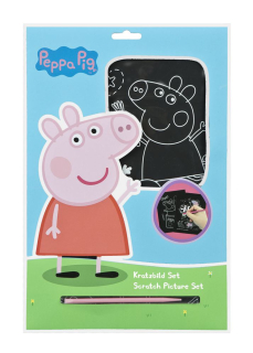 Sada 2 škrabacích obrázků Peppa Pig 