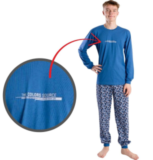 Chlapecké pyžamo Betty Mode vel. 158-176 colors source modré