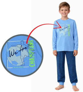 Chlapecké pyžamo Betty Mode Champions vel. 134-152 modré