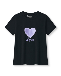 Dívčí tričko Wolf & Wolfie S2612B vel. 134-164 černé