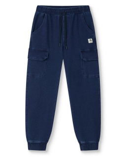 Sportovní kalhoty Wolf & Wolfie T2661 (imitace rifloviny) vel. 110-140 modré