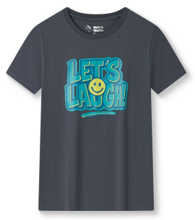 Chlapecké tričko Wolf & Wolfie S2603 vel. 134-164 tmavě šedé